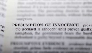 presumption of innocence